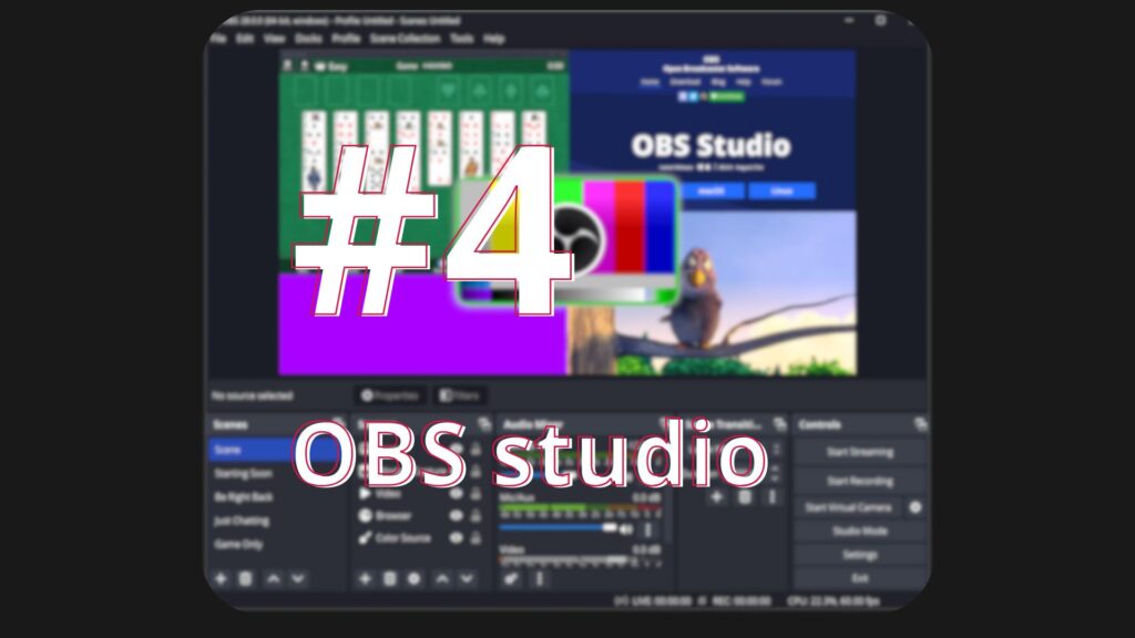 logiciel obs studio